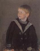Boy wearing the mariner clothes, Mary Cassatt